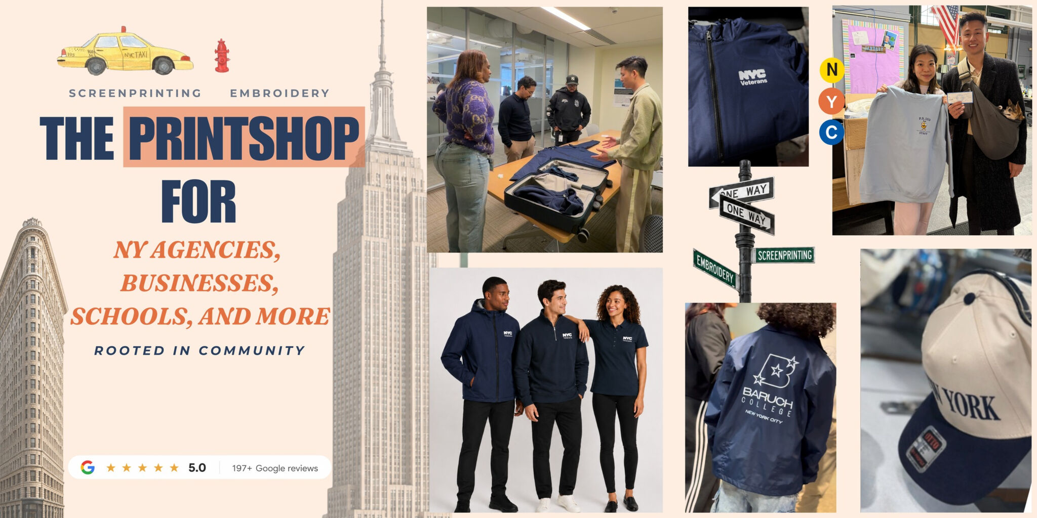 Custom Clothing NY — The print shop for NY agencies, businesses, schools and more