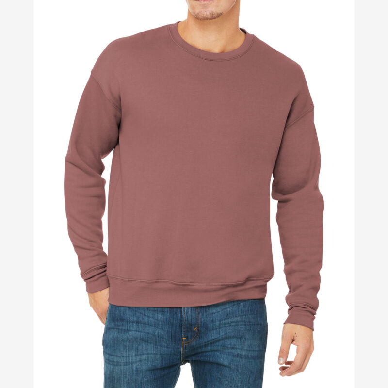 Sponge Fleece Drop Shoulder Crewneck Sweatshirt Thumbnail