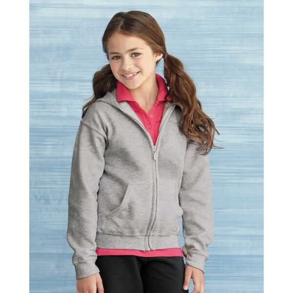 Heavy Blend™ Youth Full-Zip Hooded Sweatshirt Thumbnail