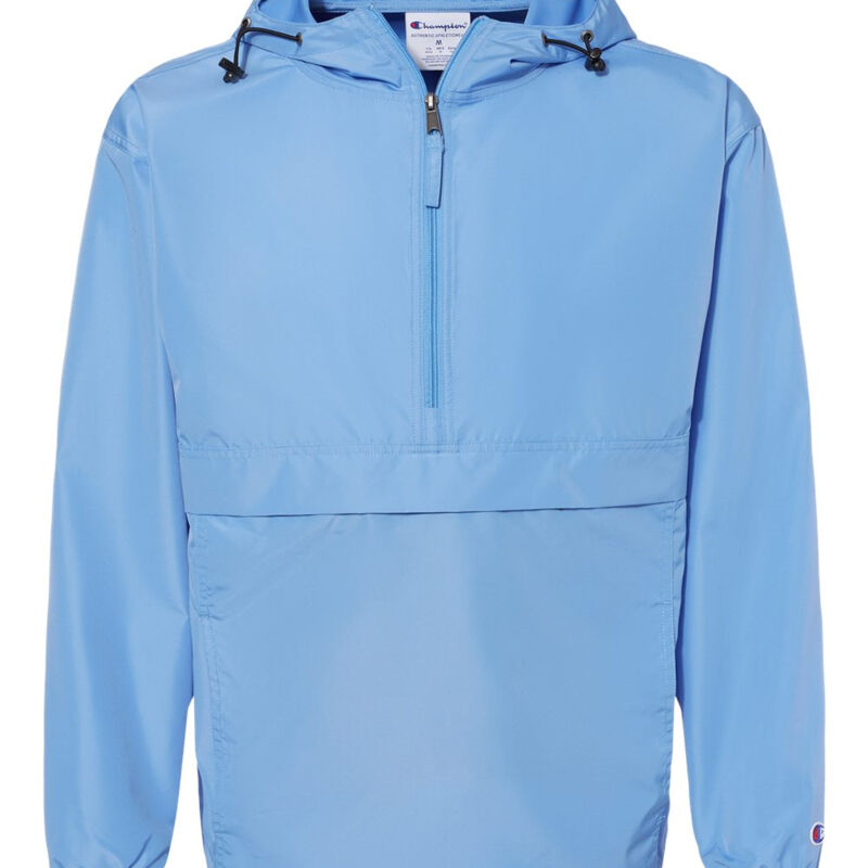 Hooded Packable Quarter-Zip Jacket Thumbnail