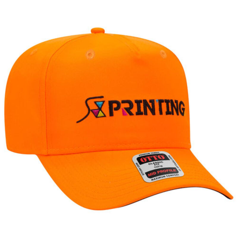 OTTO CAP Neon 5 Panel Low Crown Baseball Cap Thumbnail